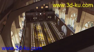 3D打印模型Balliol College的图片