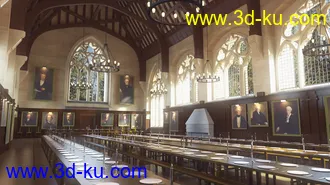 3D打印模型Balliol College的图片