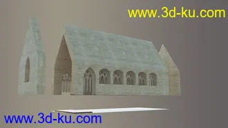 3D打印模型Balliol College的图片
