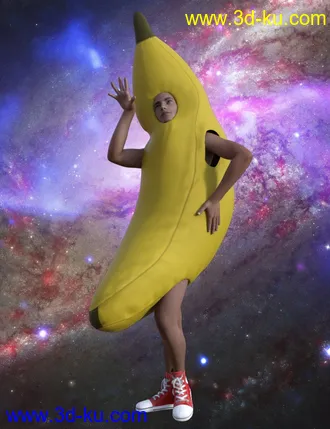 3D打印模型Banana Suit for Genesis 8的图片
