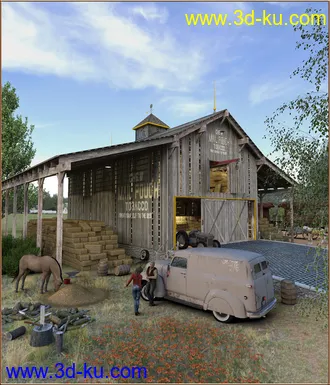 3D打印模型Barn One for DS的图片