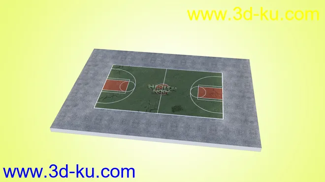 Basketball Court模型的图片4