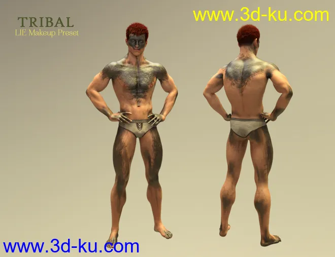 Battle Ready for Ogre HD and Genesis 3 and 8 Male(s)模型的图片7