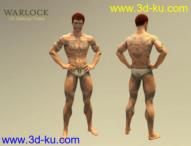 Battle Ready for Ogre HD and Genesis 3 and 8 Male(s)模型的图片12