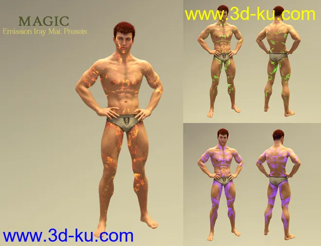 Battle Ready for Ogre HD and Genesis 3 and 8 Male(s)模型的图片13