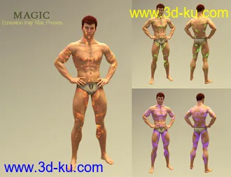 3D打印模型Battle Ready for Ogre HD and Genesis 3 and 8 Male(s)的图片