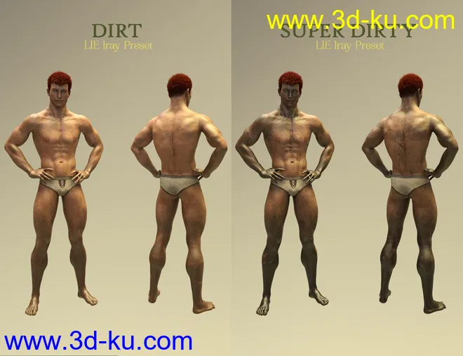 Battle Ready for Ogre HD and Genesis 3 and 8 Male(s)模型的图片17