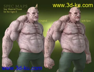 3D打印模型Battle Worn for Ogre HD and Genesis 8 Male(s)的图片