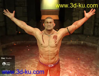 3D打印模型Battle Worn for Ogre HD and Genesis 8 Male(s)的图片