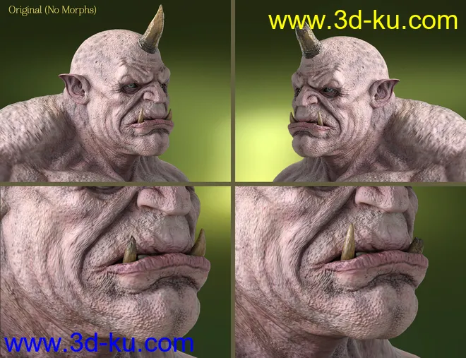 Battle Worn for Ogre HD and Genesis 8 Male(s)模型的图片15