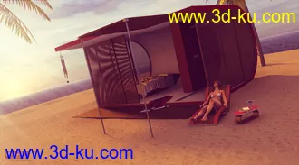 3D打印模型Beach Pod的图片