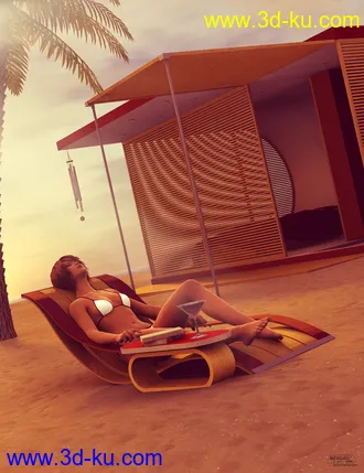 3D打印模型Beach Pod的图片