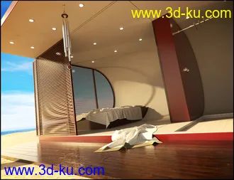 3D打印模型Beach Pod Iray Addon的图片