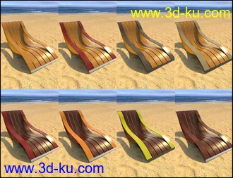 3D打印模型Beach Pod Iray Addon的图片