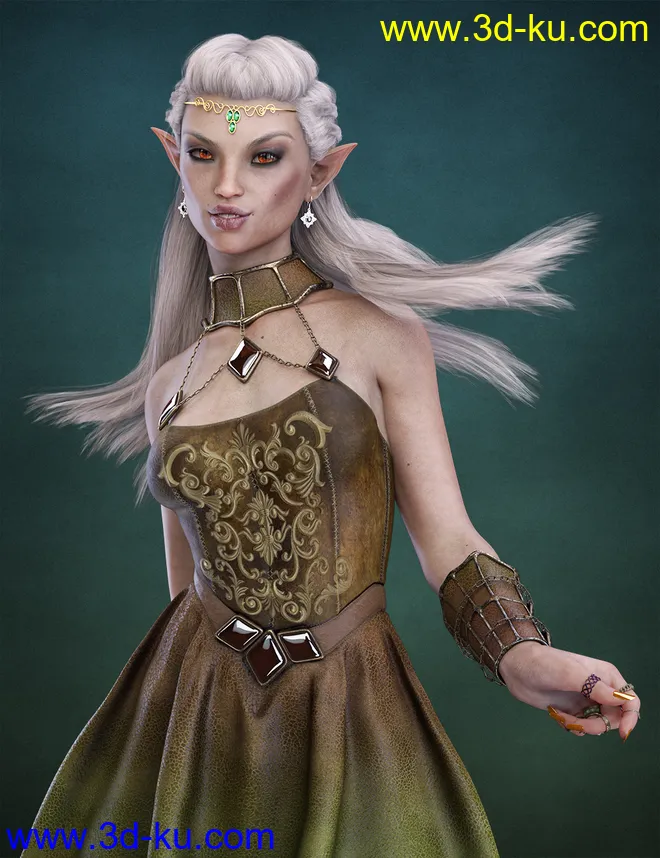 Beckett For Genesis 8 Female模型的图片4