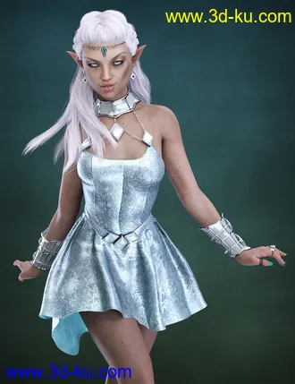 3D打印模型Beckett For Genesis 8 Female的图片