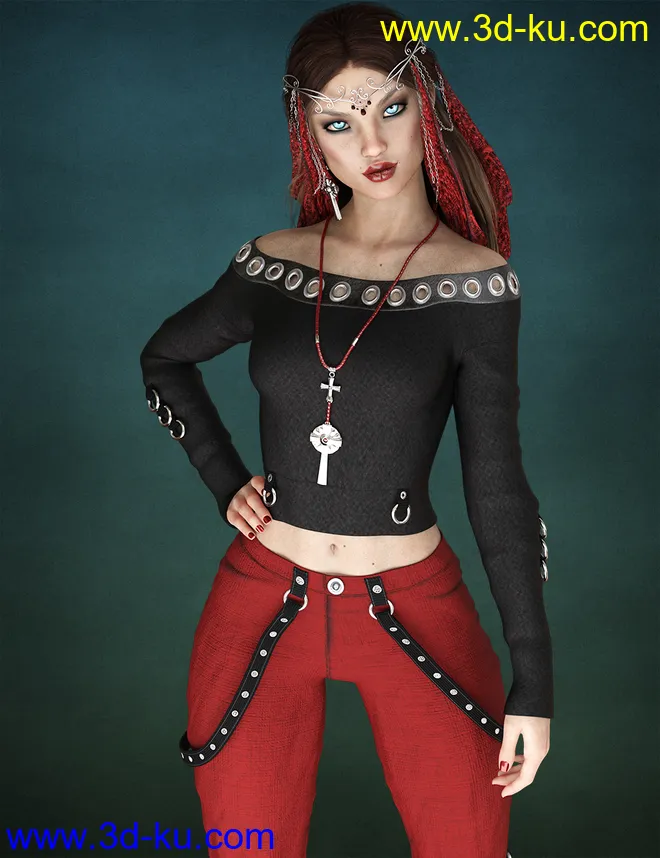 Beckett For Genesis 8 Female模型的图片6