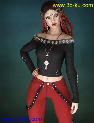 3D打印模型Beckett For Genesis 8 Female的图片