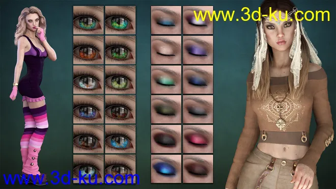 Beckett For Genesis 8 Female模型的图片10