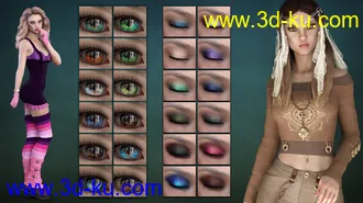 3D打印模型Beckett For Genesis 8 Female的图片