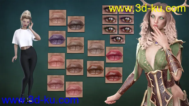 Beckett For Genesis 8 Female模型的图片11