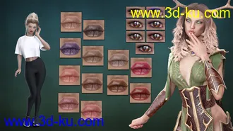 3D打印模型Beckett For Genesis 8 Female的图片