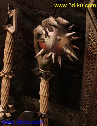 3D打印模型Behemoth Weapons的图片