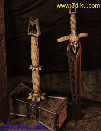 3D打印模型Behemoth Weapons的图片