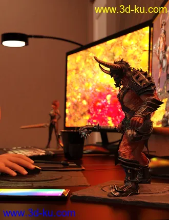 3D打印模型Behemoth Weapons的图片