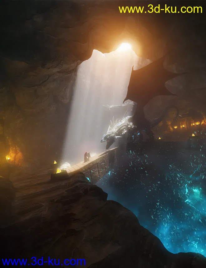 Beneath Fire Mountain - The Abyss Fields模型的图片1