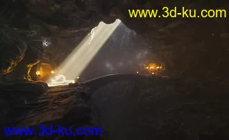 3D打印模型Beneath Fire Mountain - The Abyss Fields的图片