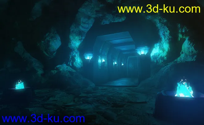 Beneath Fire Mountain - The Abyss Fields模型的图片6