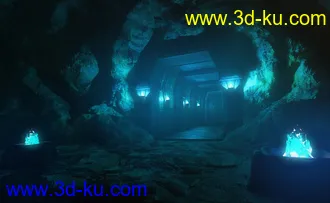3D打印模型Beneath Fire Mountain - The Abyss Fields的图片