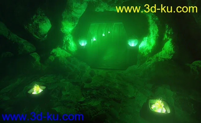 Beneath Fire Mountain - The Abyss Fields模型的图片7