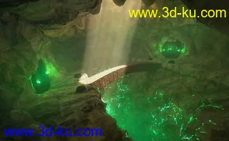 3D打印模型Beneath Fire Mountain - The Abyss Fields的图片