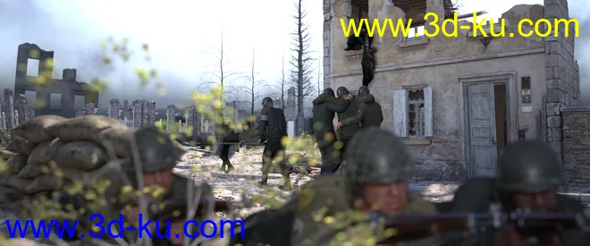 Billboard Crowd Generator - World War II模型的图片3