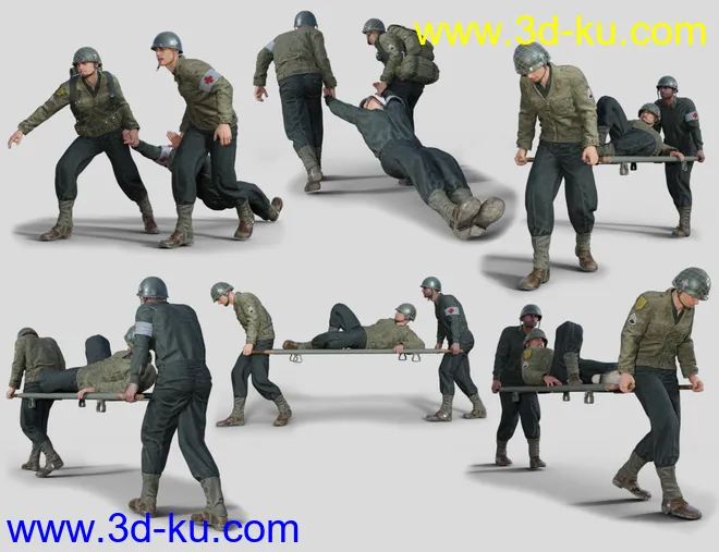 Billboard Crowd Generator - World War II模型的图片6