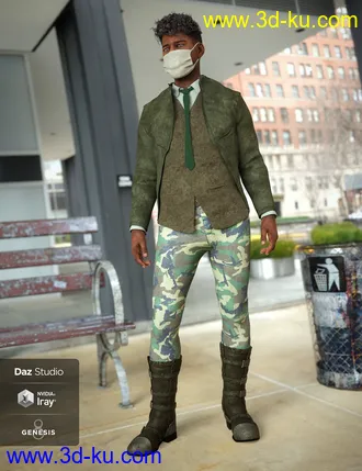 3D打印模型BioGen University Outfit Textures的图片
