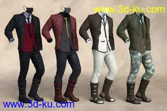 3D打印模型BioGen University Outfit Textures的图片