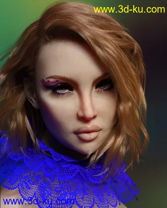 3D打印模型Blanchette for Genesis 8 Female的图片