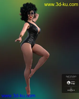 3D打印模型Blanchette for Genesis 8 Female的图片