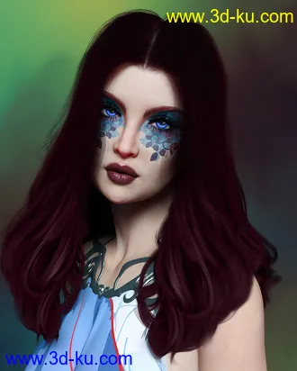 3D打印模型Blanchette for Genesis 8 Female的图片