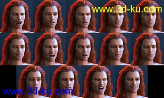3D打印模型Blasphemy - Poses and Props for Genesis 8 and Infernal Wings的图片