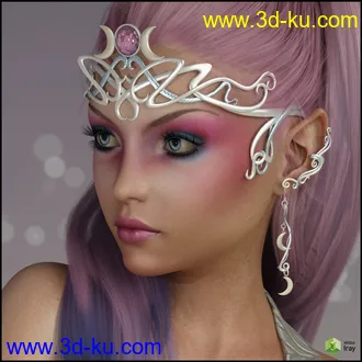 3D打印模型Bling Accents - Goddess Circlet的图片