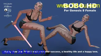 3D打印模型Bobo HD For Genesis 8的图片