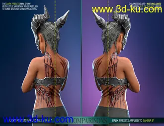 3D打印模型Body Wounds HD Morphs for Genesis 8 Female(s)的图片