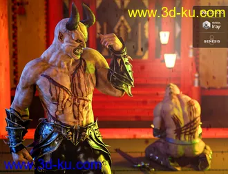 3D打印模型Body Wounds HD Morphs for Genesis 8 Male(s)的图片