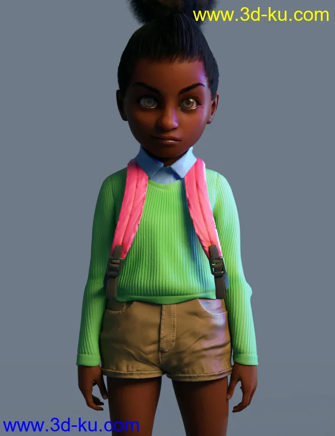 Book Smart Outfit for Genesis 8 Female(s)模型的图片1