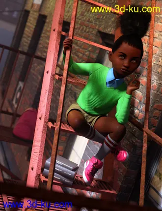 3D打印模型Book Smart Outfit for Genesis 8 Female(s)的图片