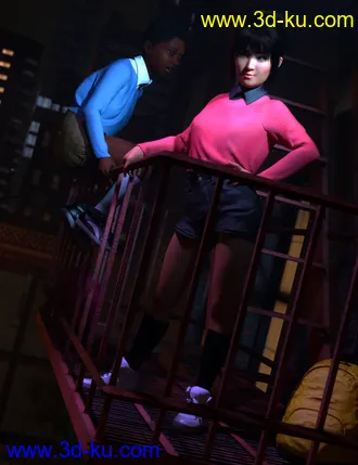 3D打印模型Book Smart Outfit for Genesis 8 Female(s)的图片